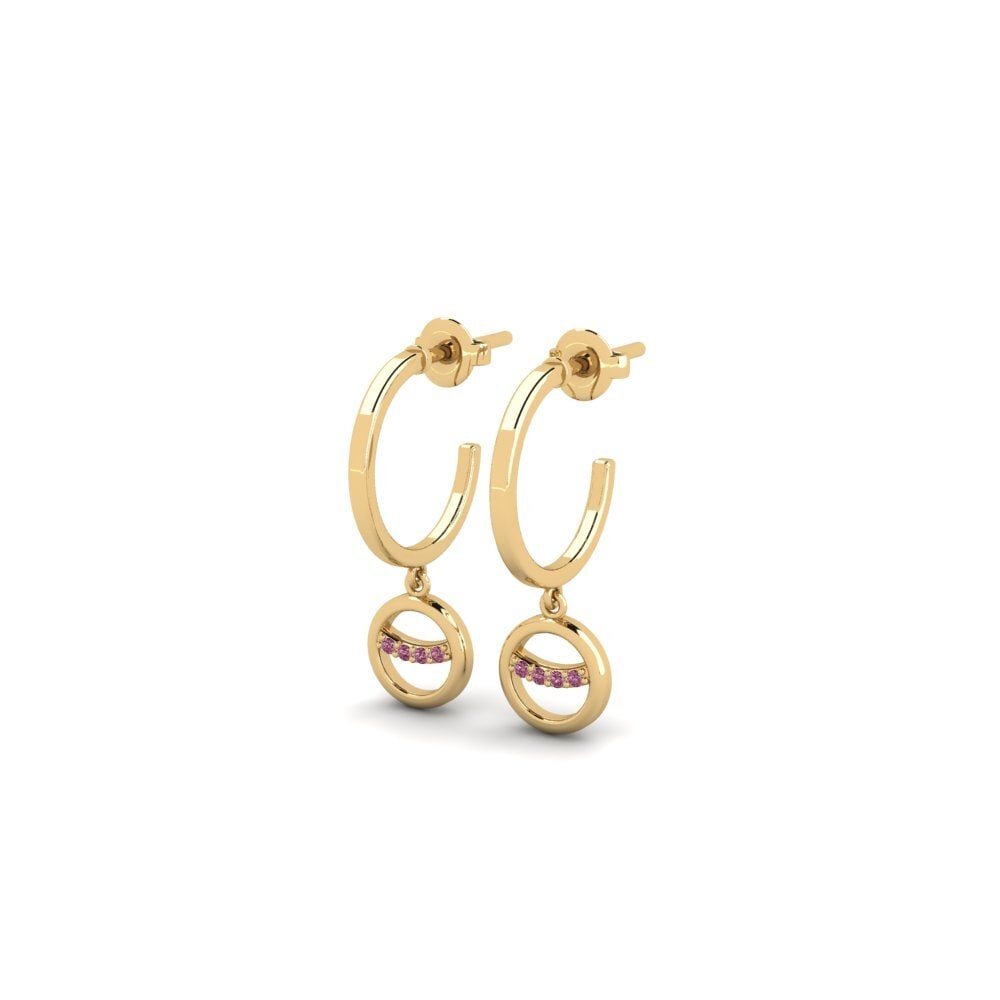 Rhodolite Garnet Women's Earring Amamihe