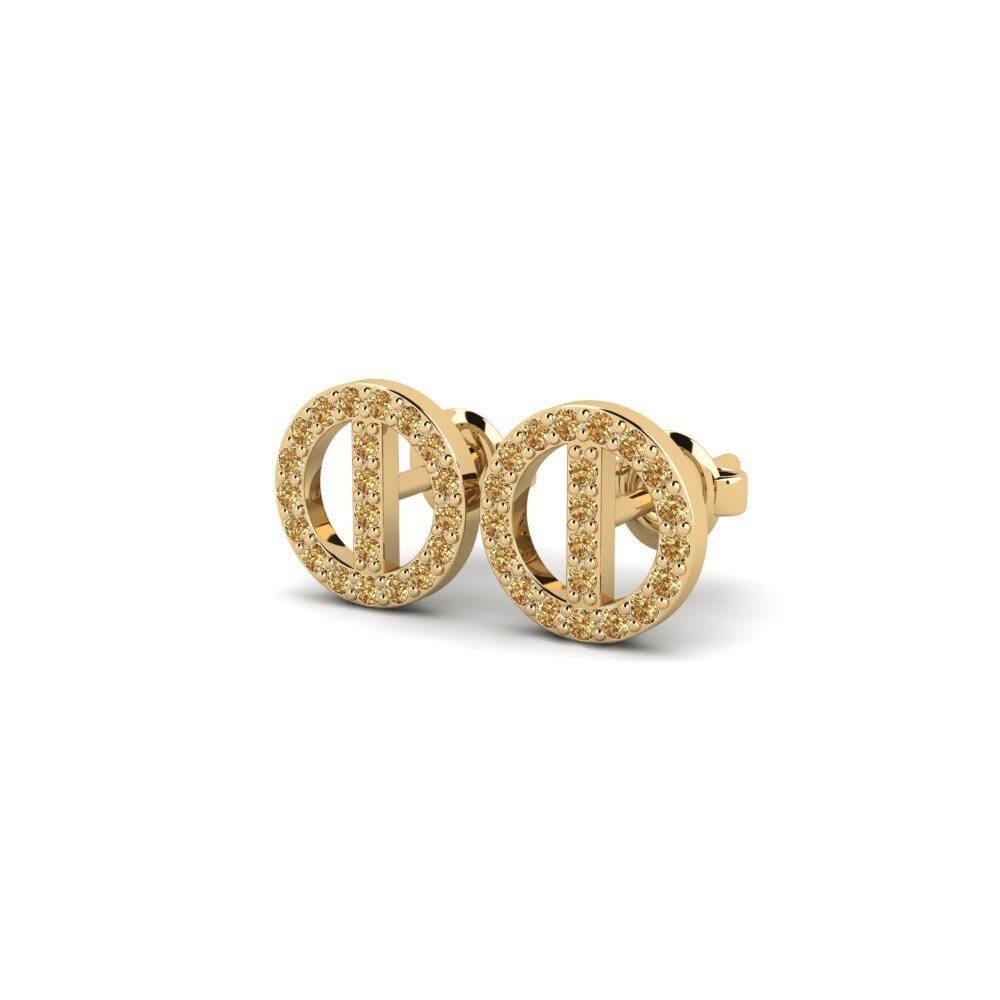Brown Diamond Women's Earring Atenka