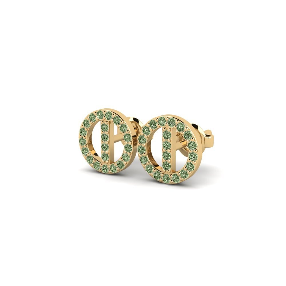 Green Diamond Women's Earring Atenka