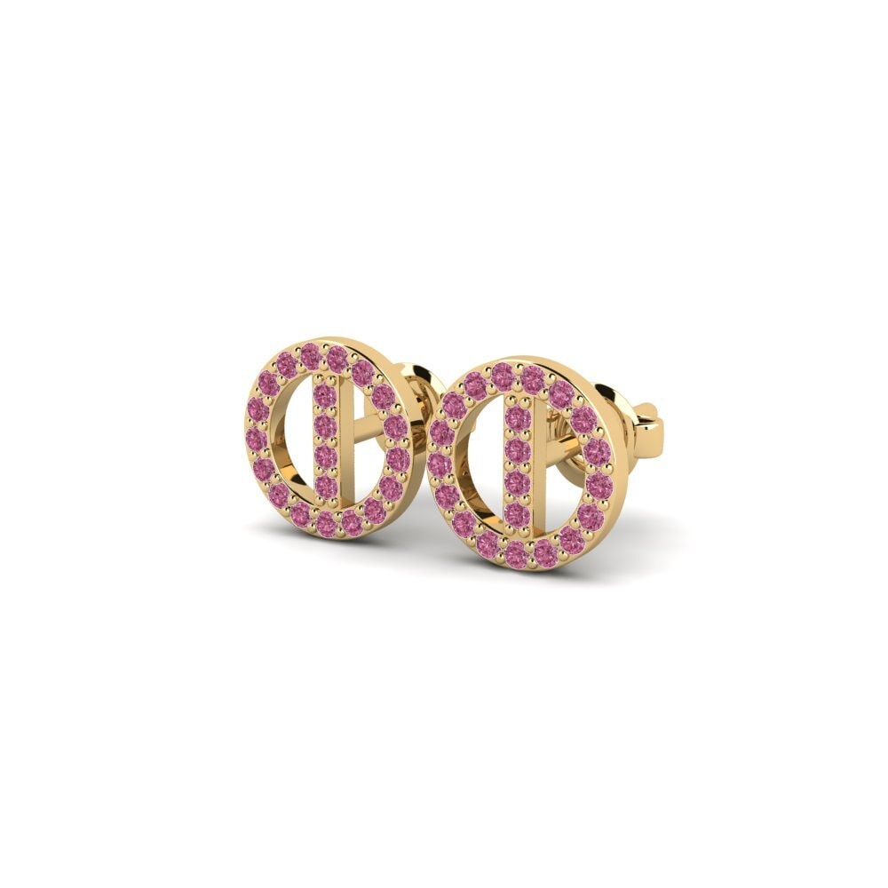 Rhodolite Garnet Women's Earring Atenka