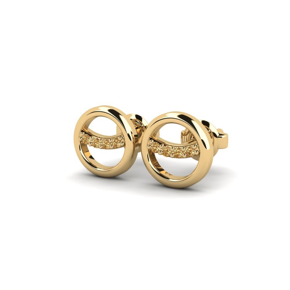 Brown Diamond Women's Earring Dejjem