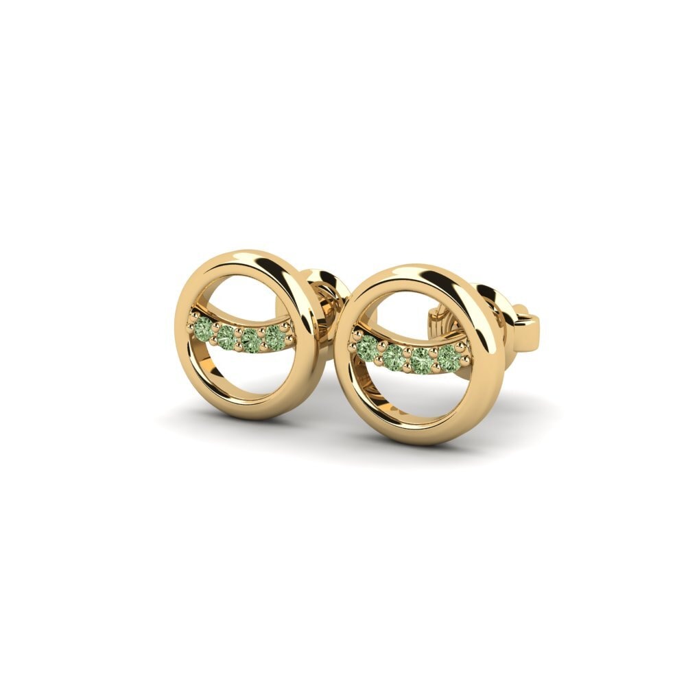 Diamante Verde Pendiente de mujer Dejjem