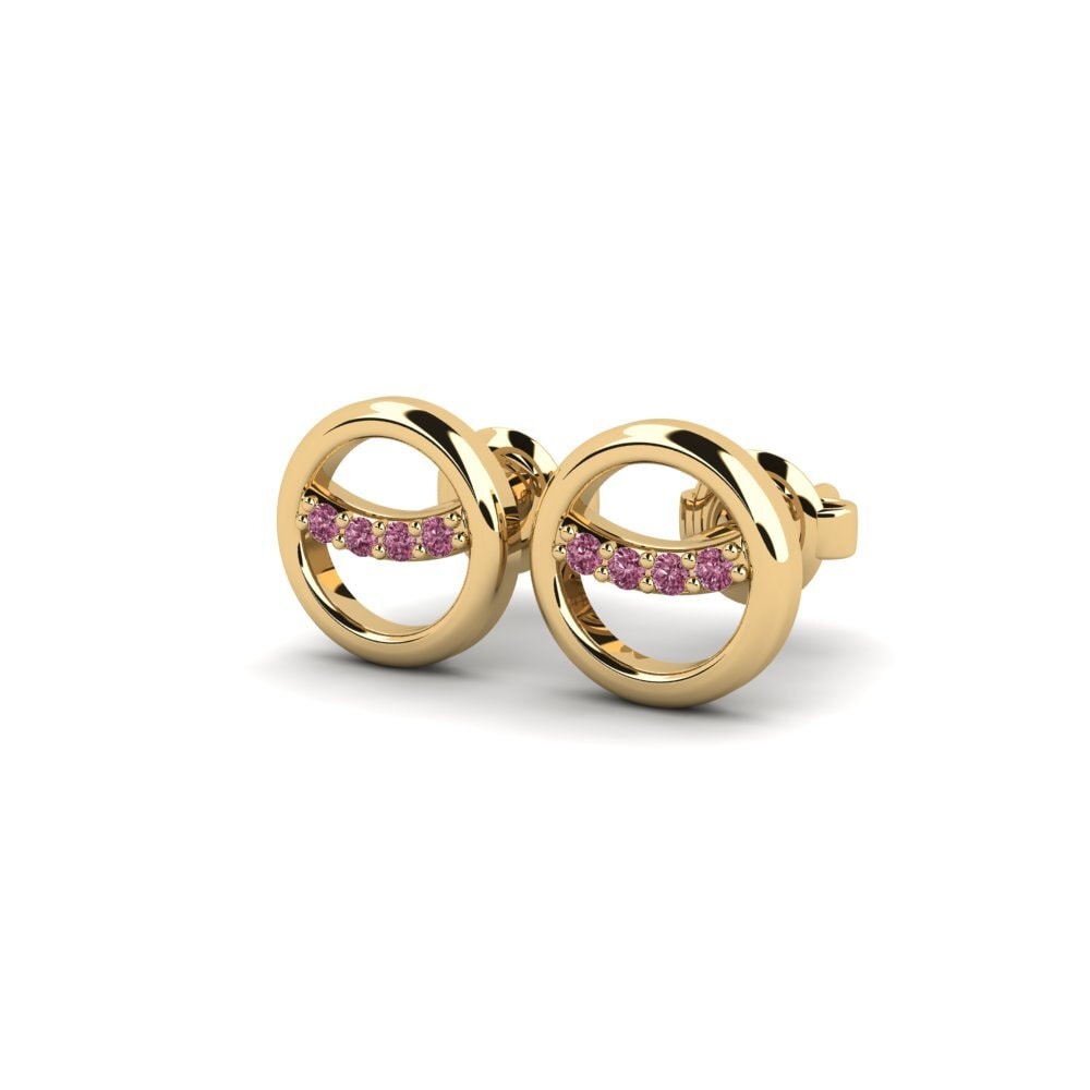 Rhodolite Garnet Women's Earring Dejjem