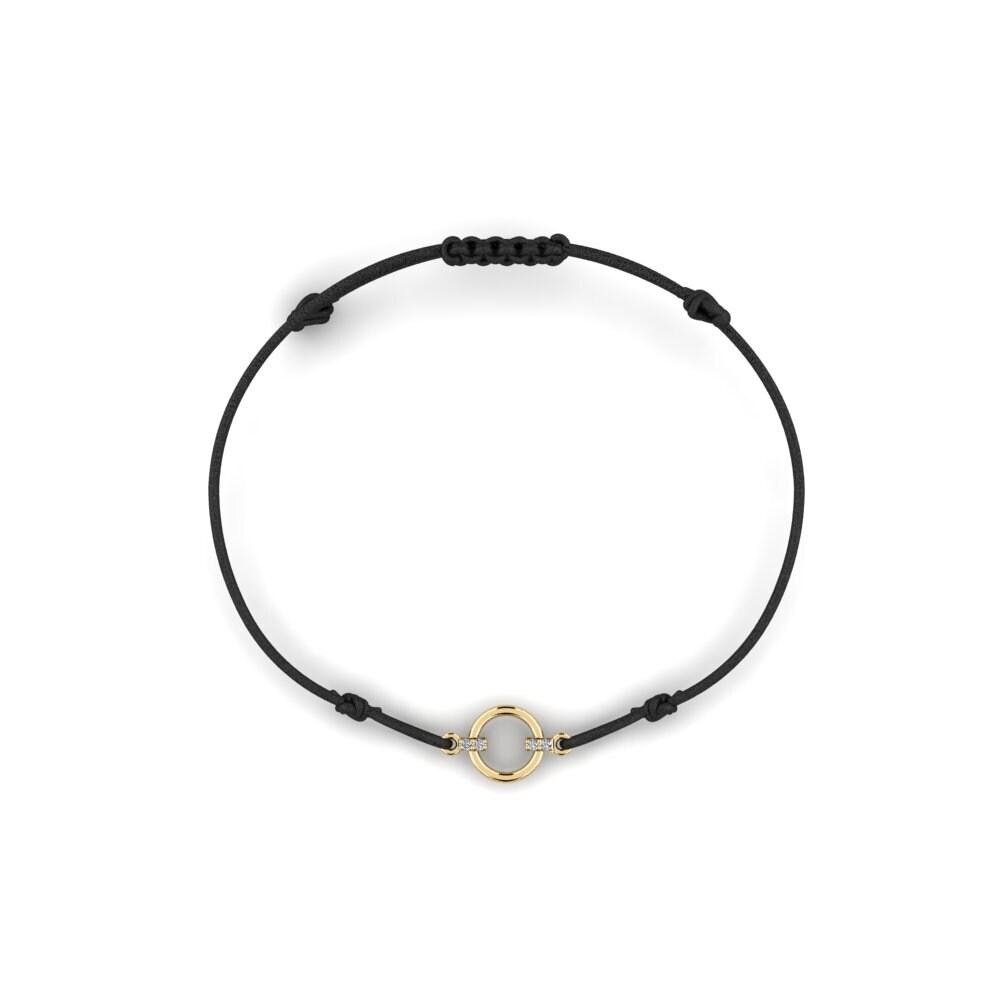 Zirconia Cord Bracelet Fiksu