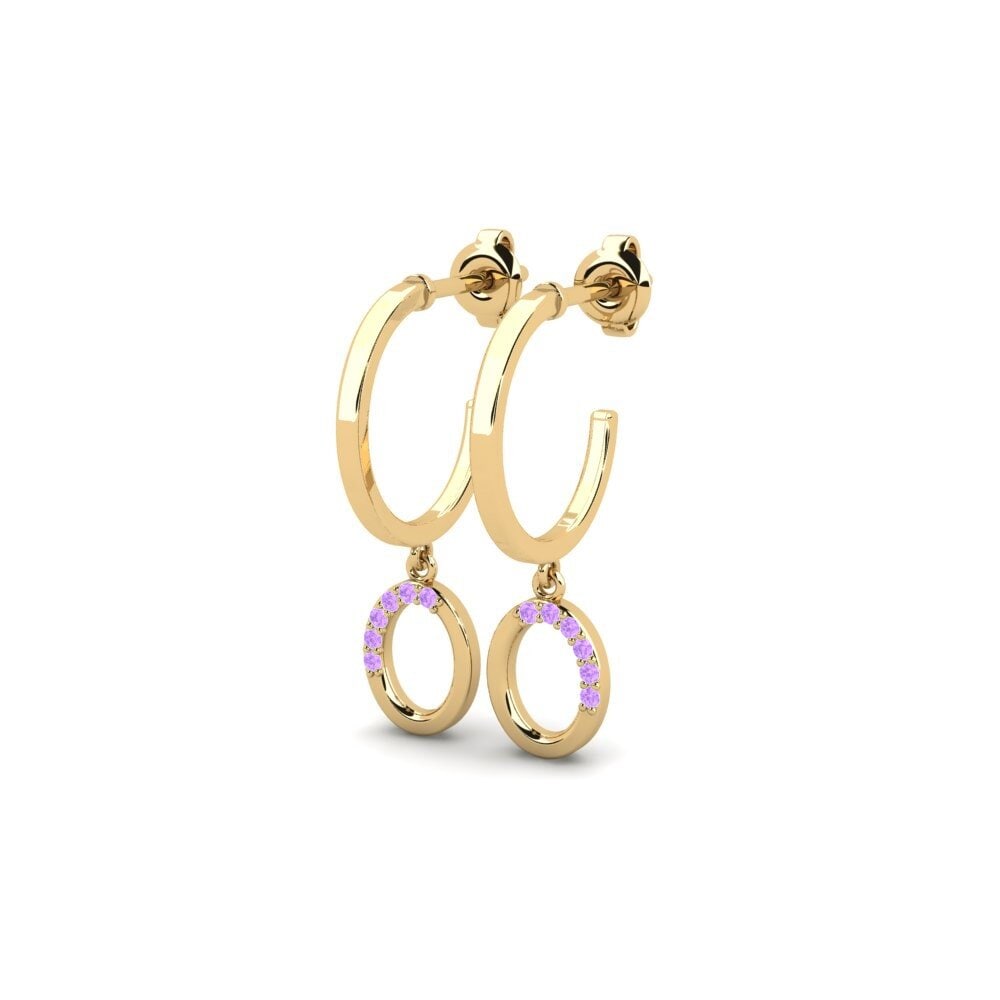 อเมทิสต์ Women's ต่างหู Pherese