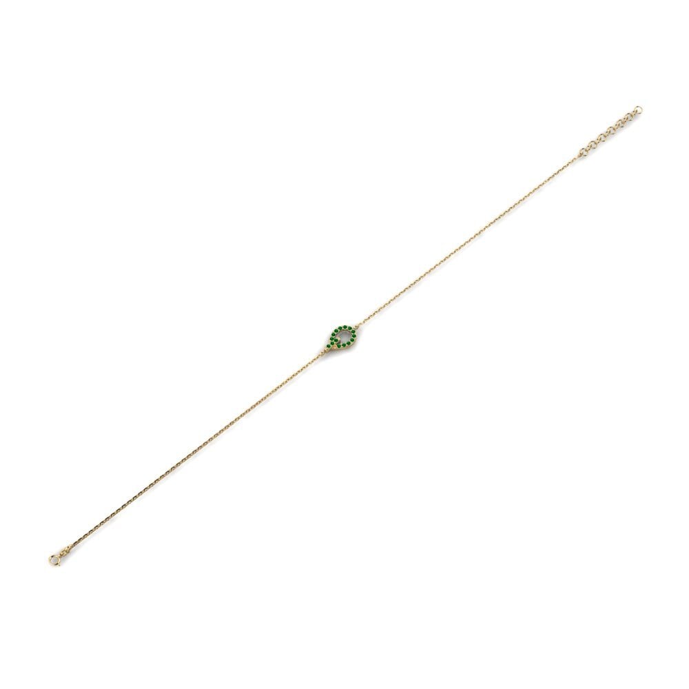 Green Zirconia Women's Bracelet Acest