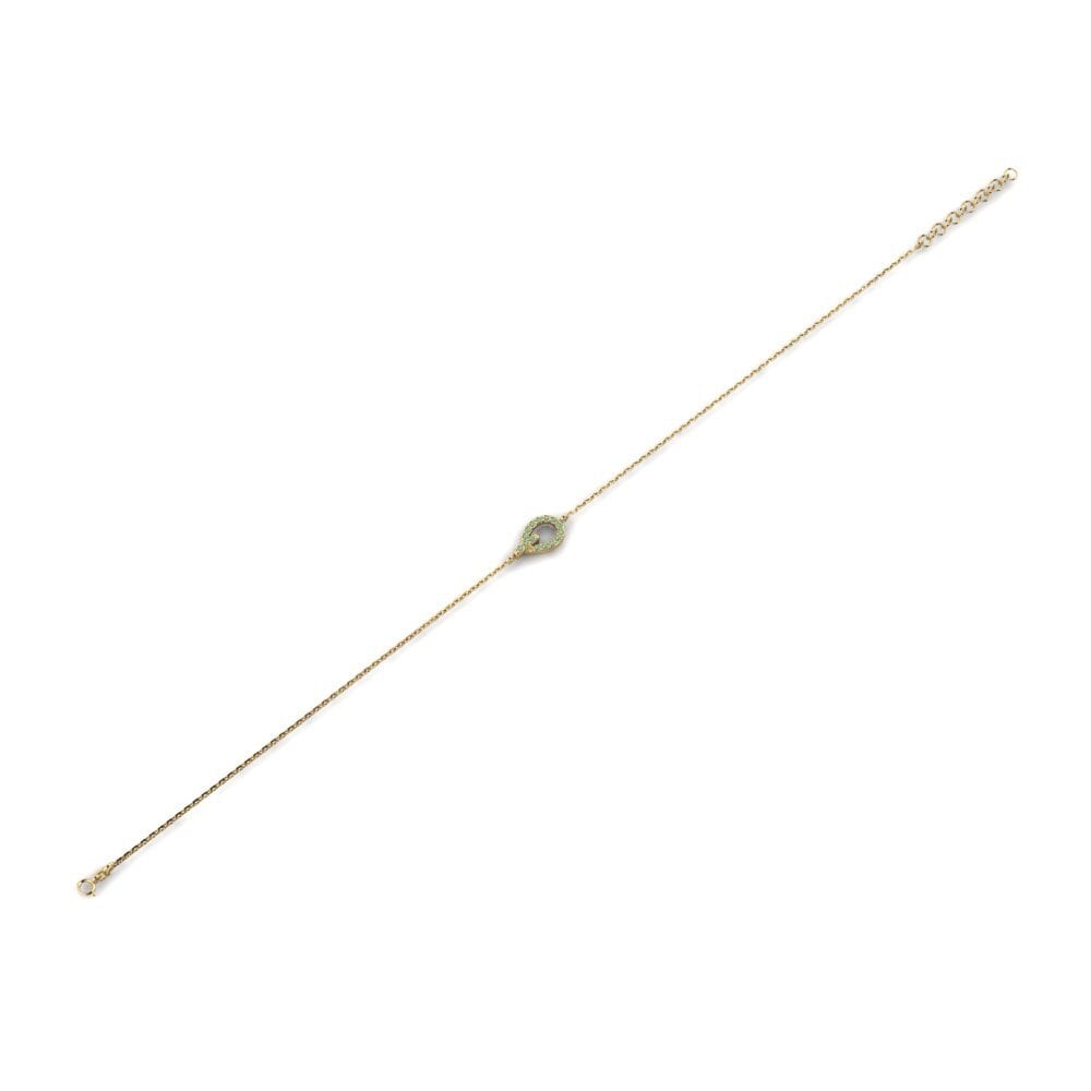 Diamante Verde Pulsera de Mujer Acest