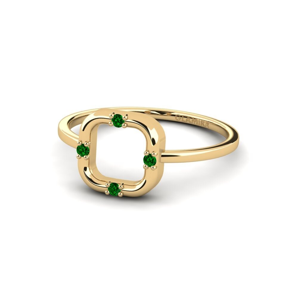 Green Zirconia Ring Bolboreta