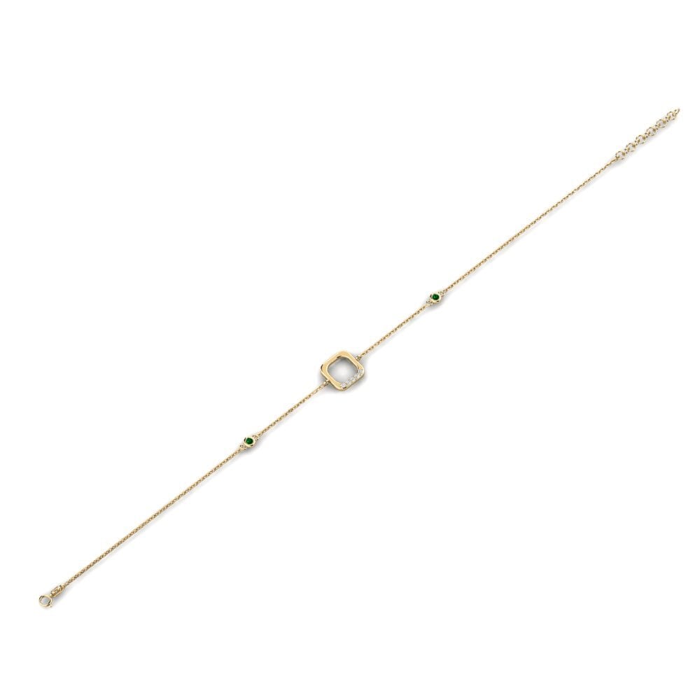 Green Zirconia Women's Bracelet Danju