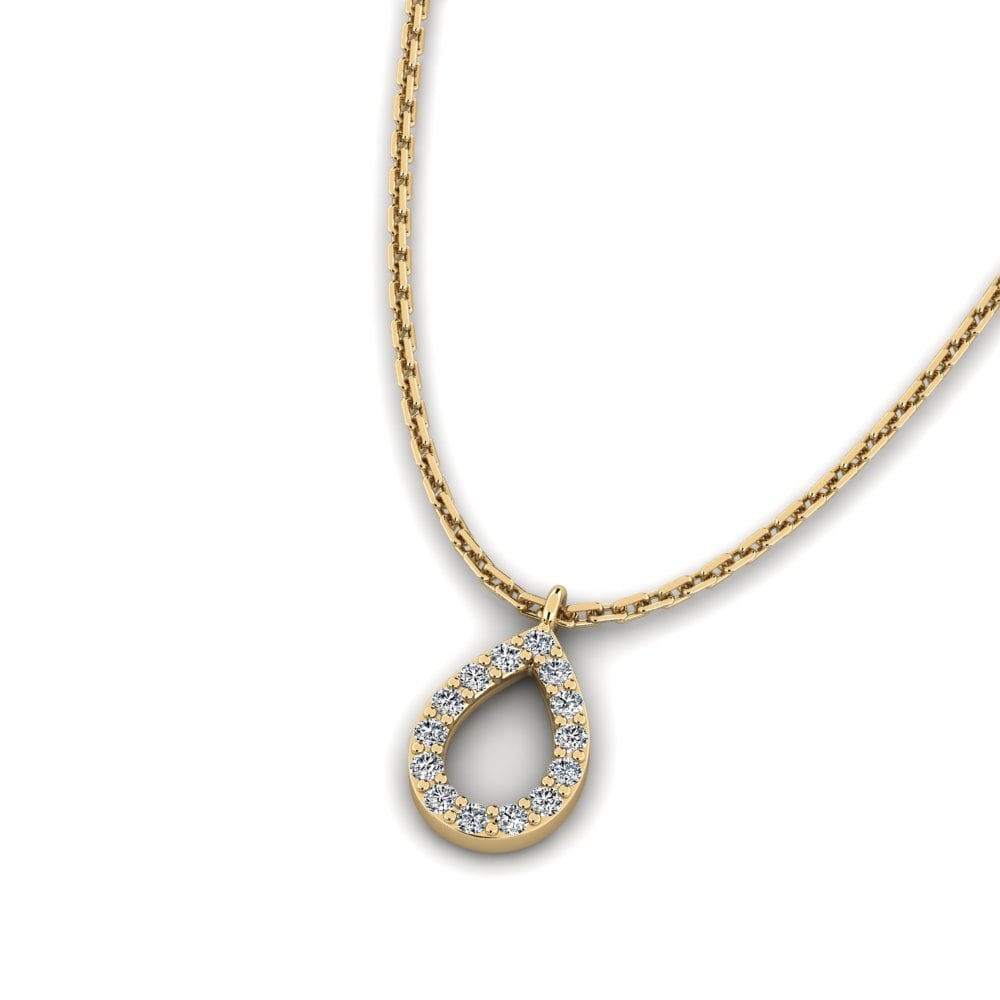 Zirconia Women's Necklace Dette