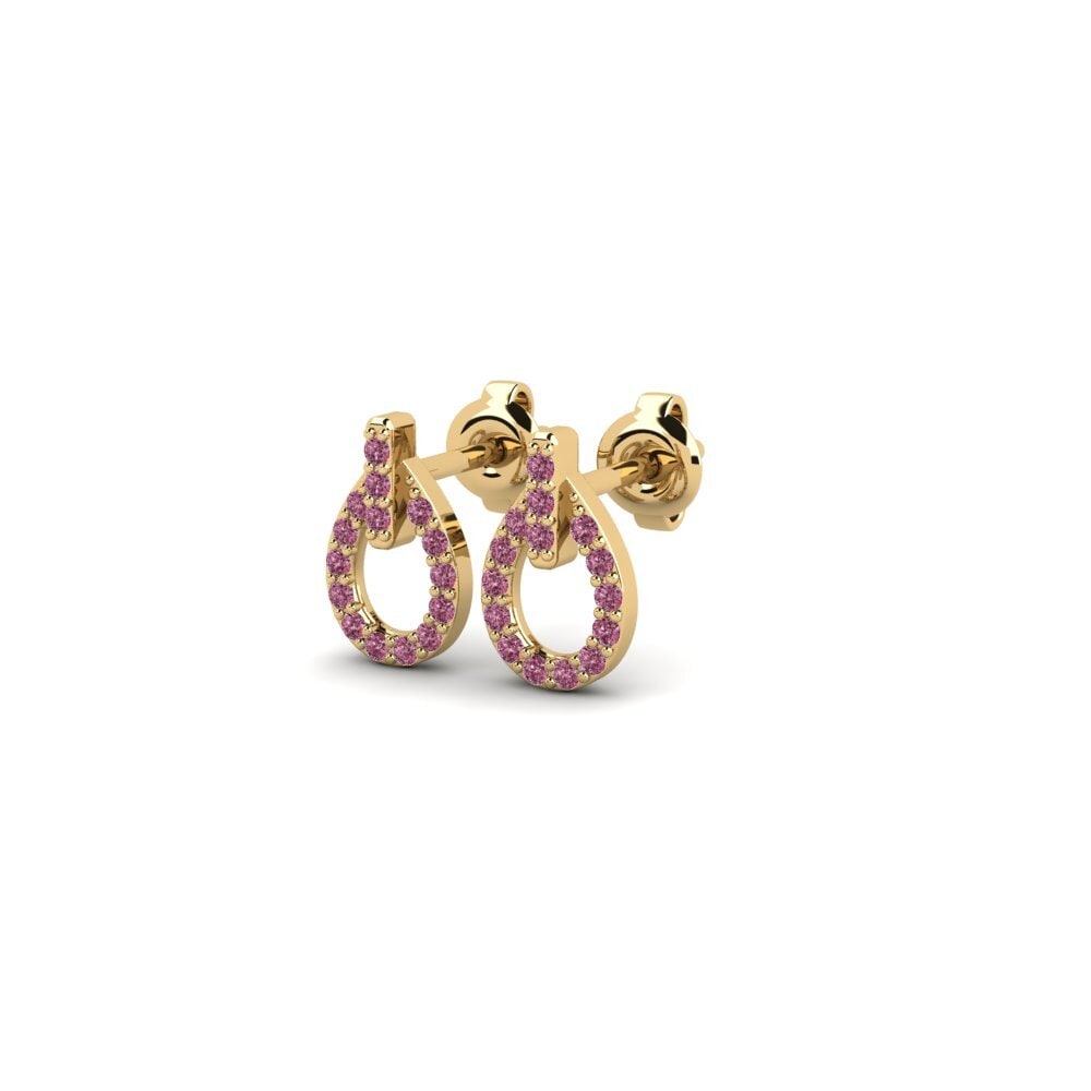 Rhodolite Garnet Women's Earring Dobe