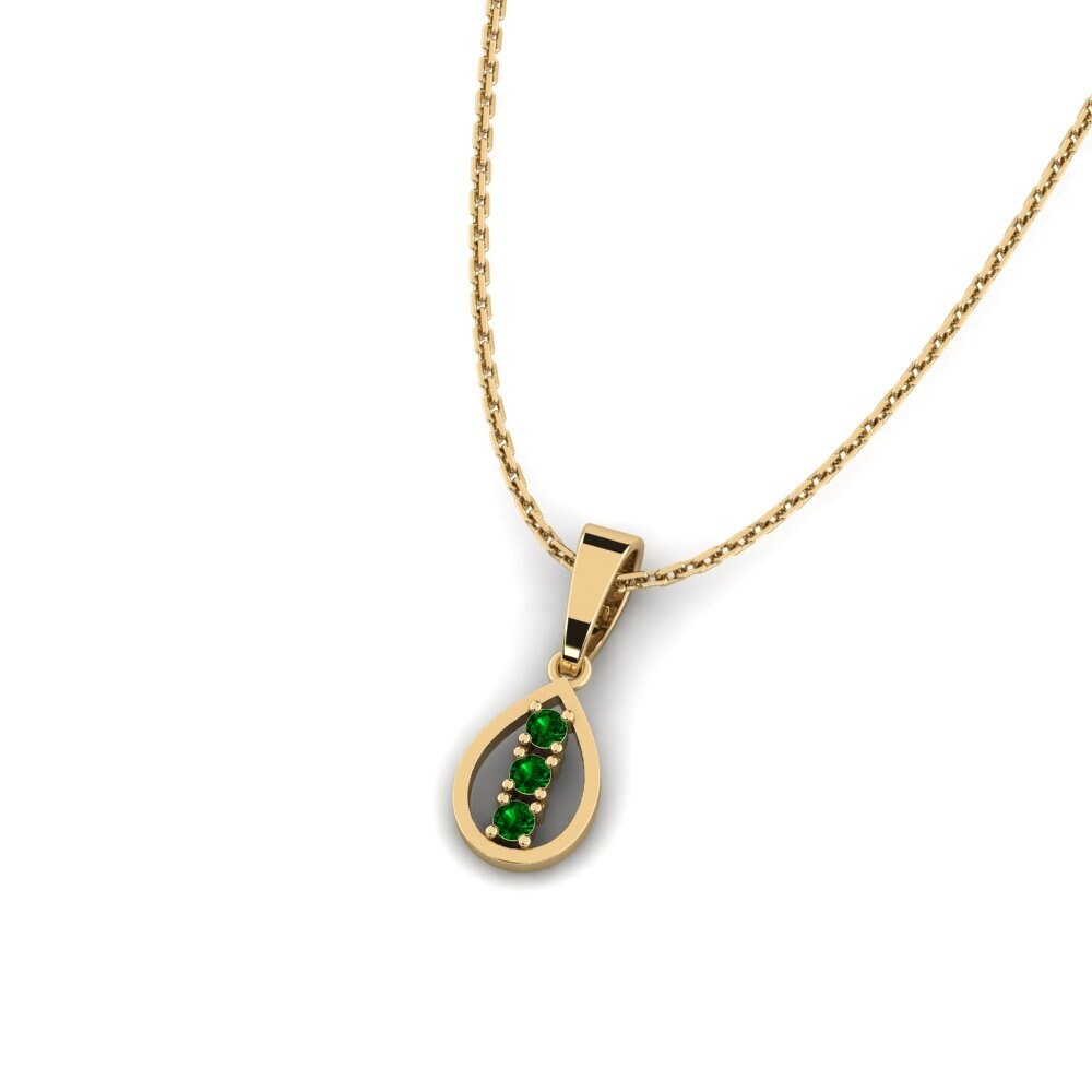 Green Zirconia Women's Pendant Encoy