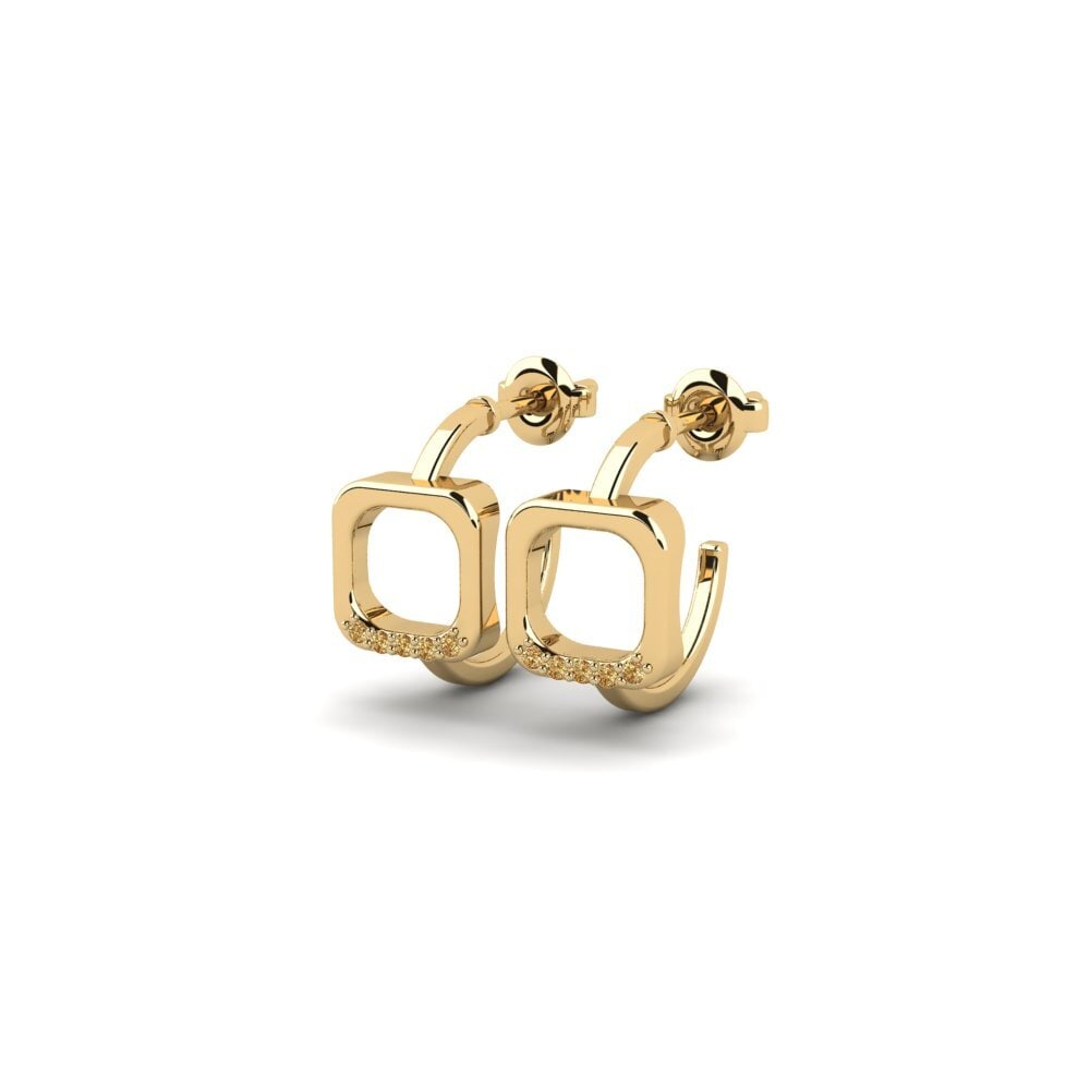 Brown Diamond Women's Earring Enyanja