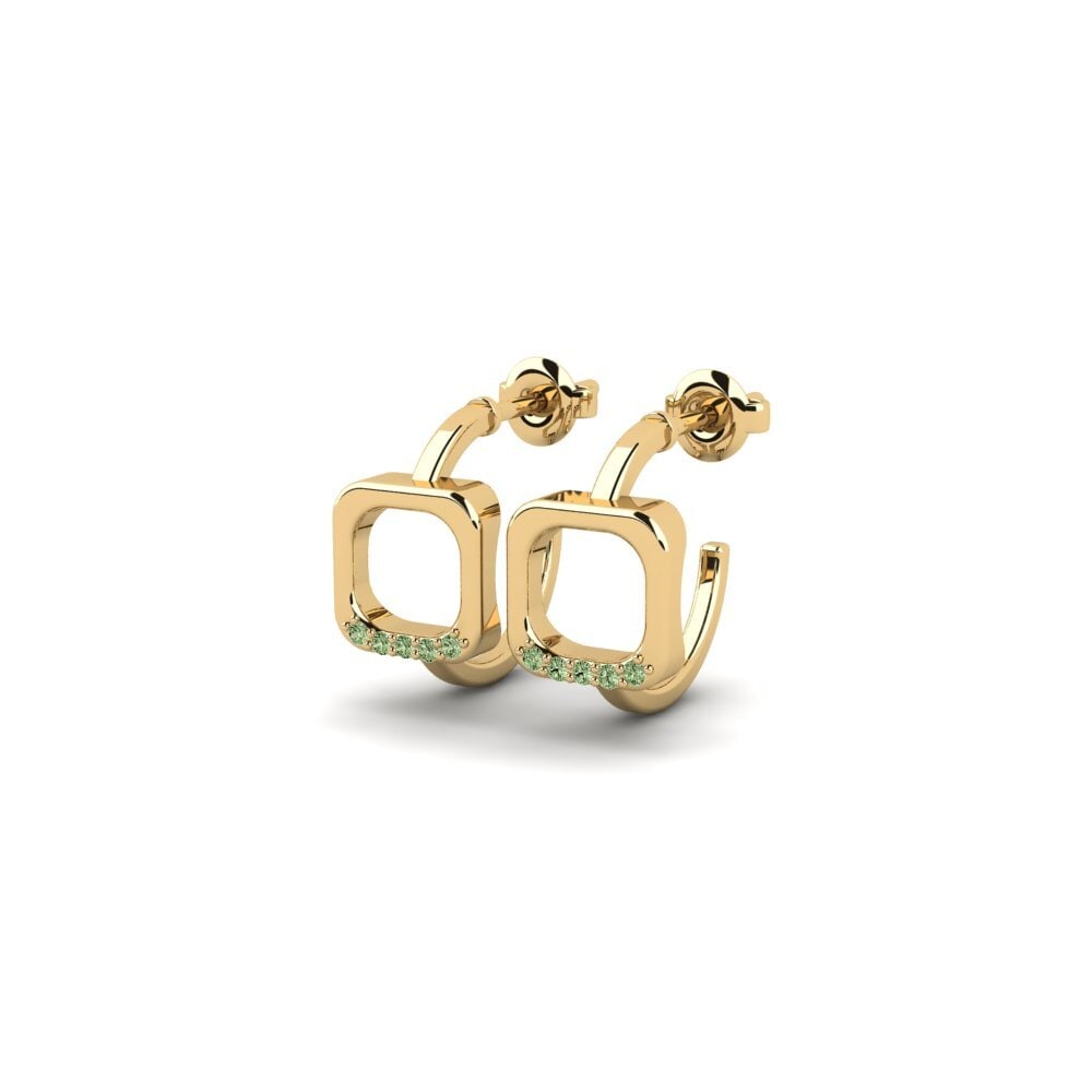 Green Diamond Women's Earring Enyanja
