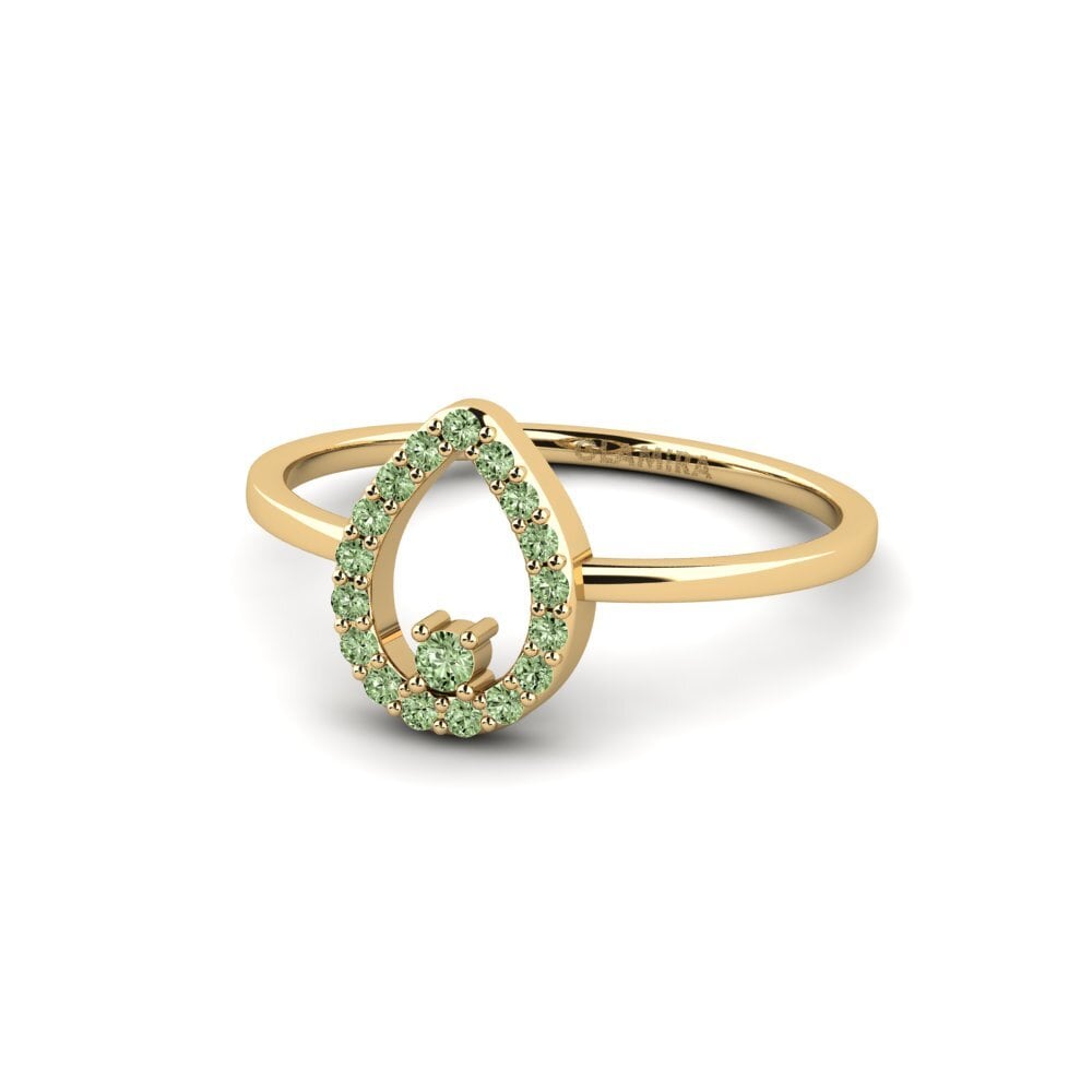 Green Diamond Ring Gota