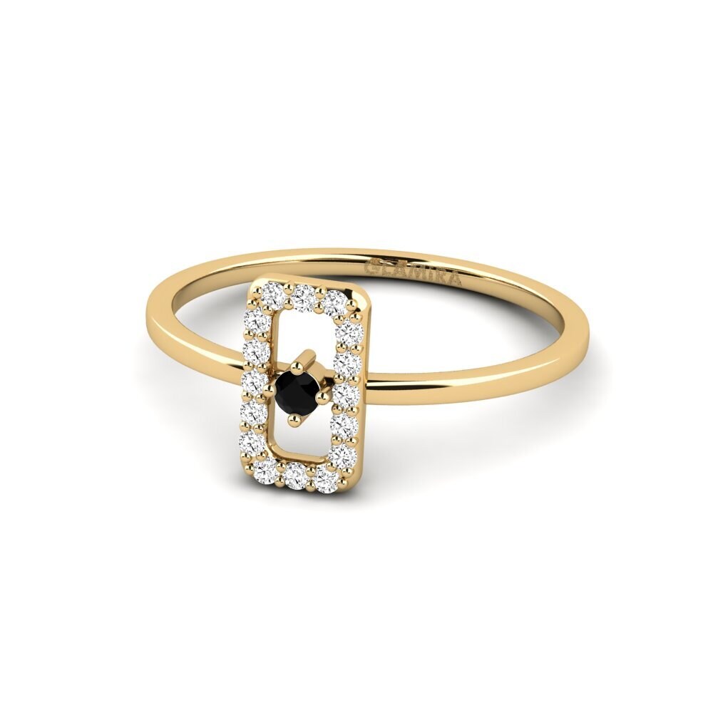 Black Onyx Ring Januwale