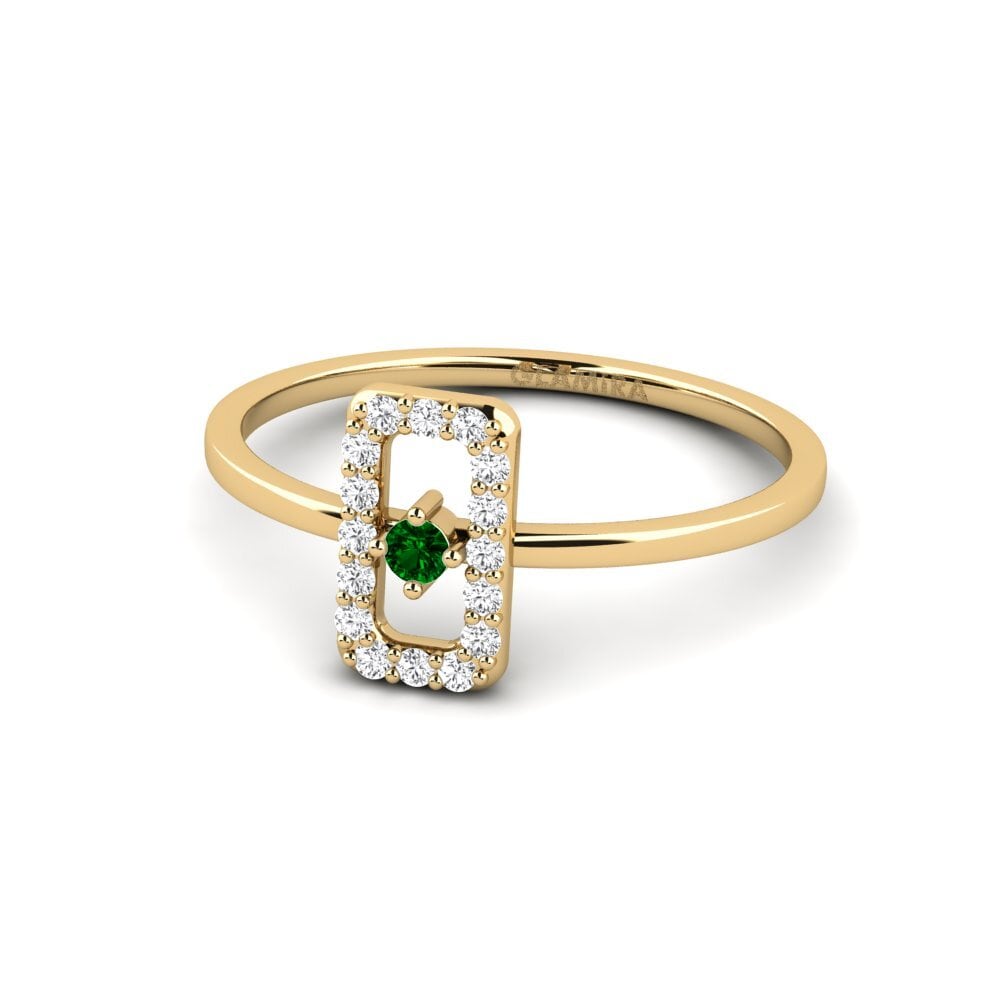 Green Zirconia Ring Januwale