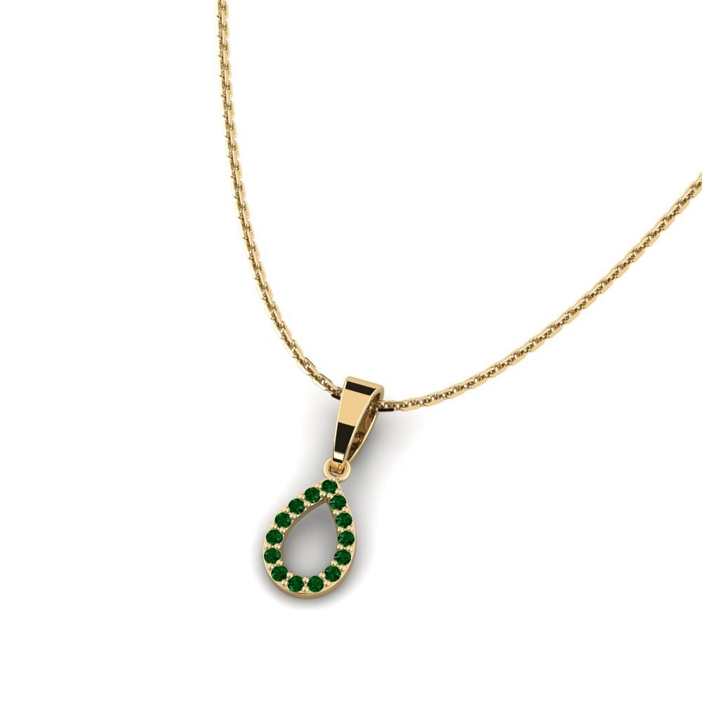 Green Zirconia Women's Pendant Kayies