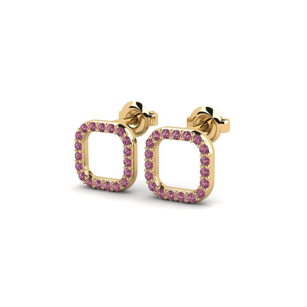 Rhodolite Garnet Women's Earring Lalikulu