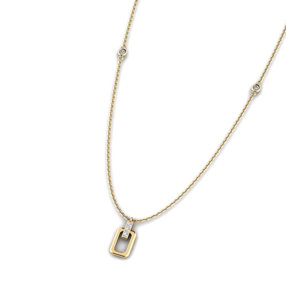 Zirconia Women's Necklace Liab