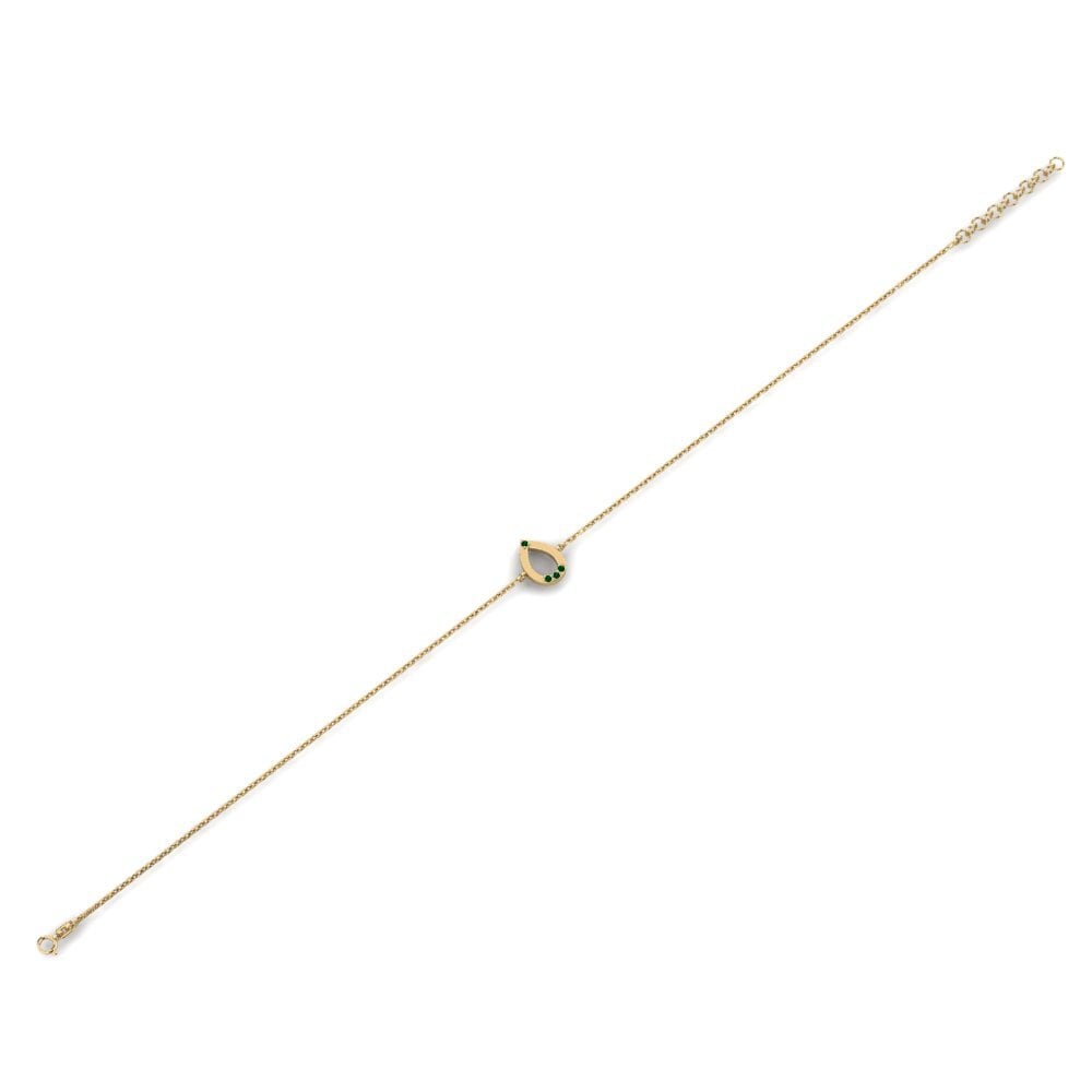 Green Zirconia Women's Bracelet Lisusu