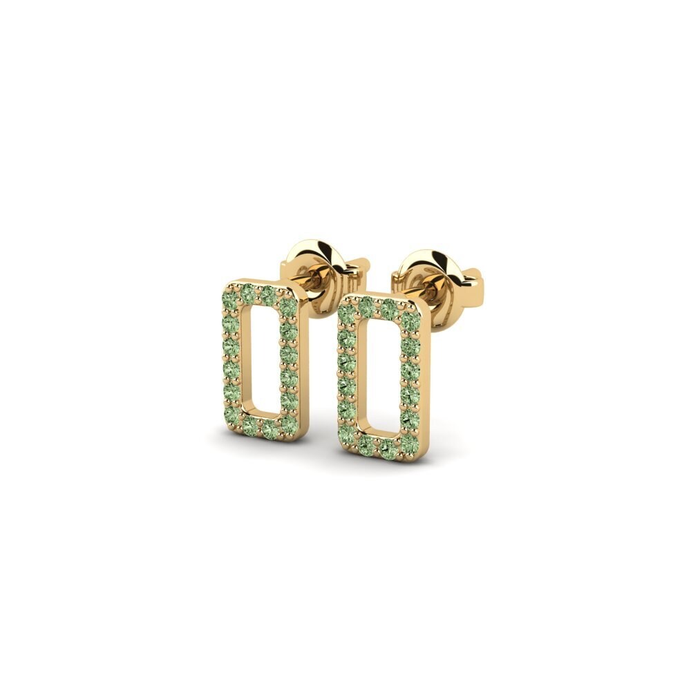 Diamante Verde Pendiente de mujer Maret