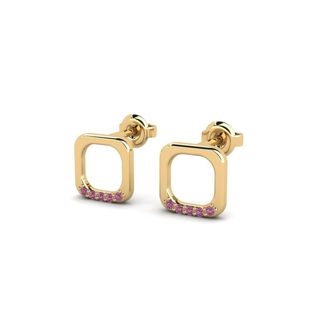 Rhodolite Garnet Women's Earring Taaw