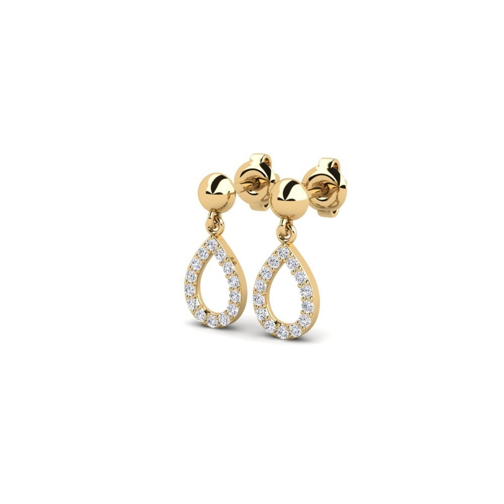 Diamant Damen ohrring Wichiy