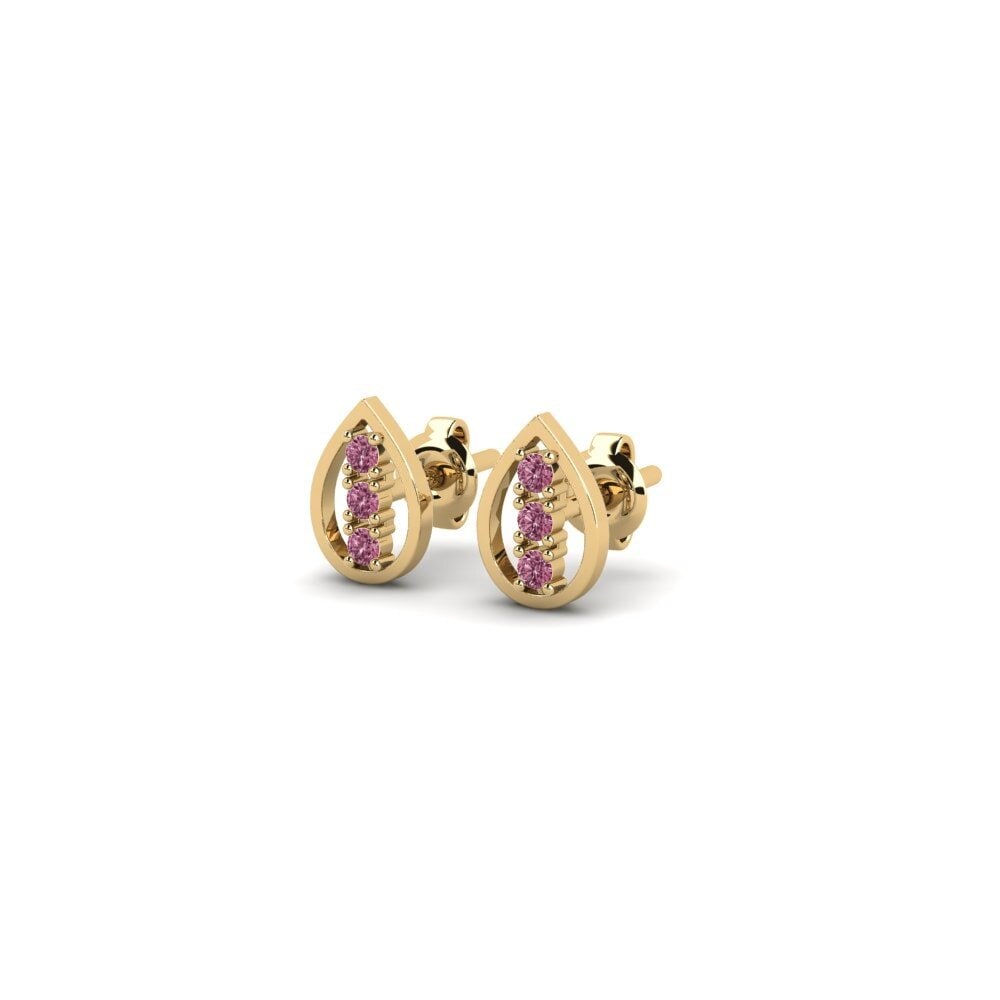 Rhodolite Garnet Women's Earring Znovu