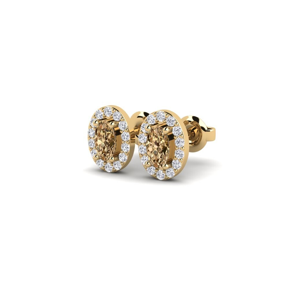 Brown Diamond Women's Earring Amagat