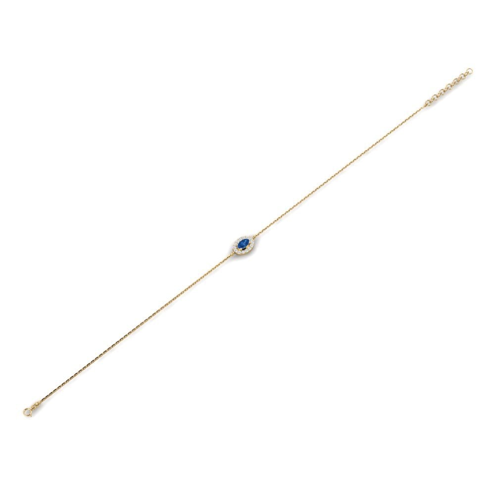 Circonita Azul Oscuro Pulsera de Mujer Antreklik