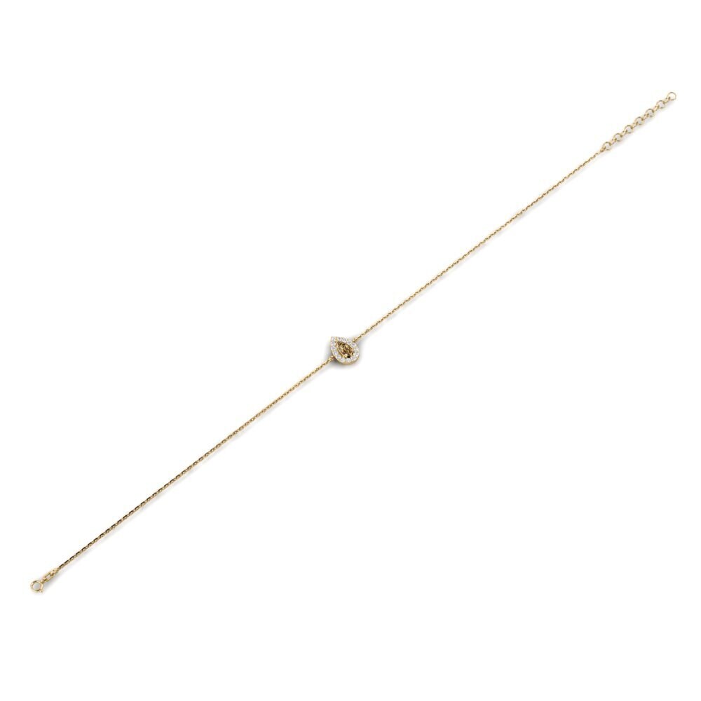 Brown Diamond Women's Bracelet Ascuns