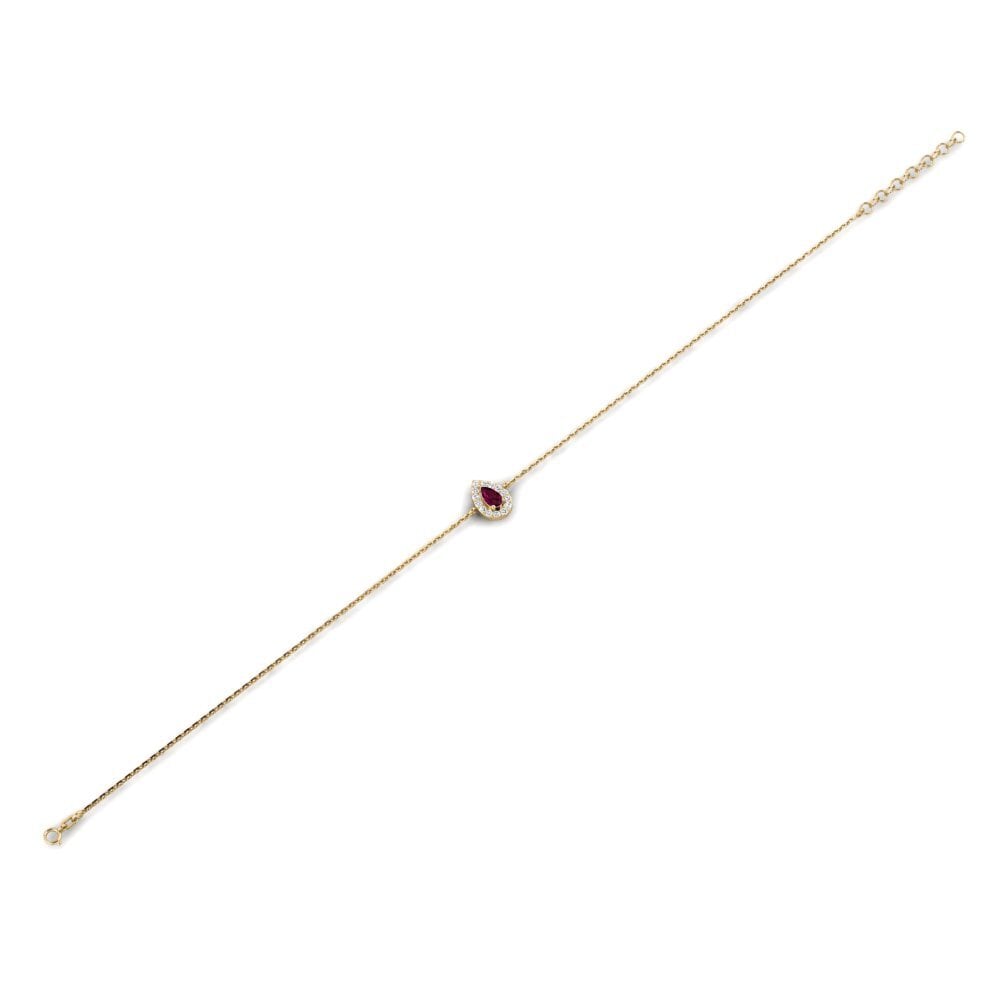Granate Rhodolite Pulsera de Mujer Ascuns
