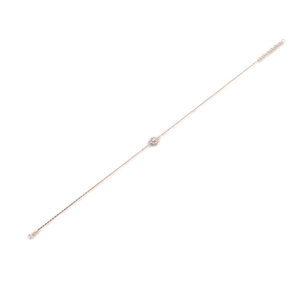 14k Oro Rosa Pulsera de Mujer Bukid