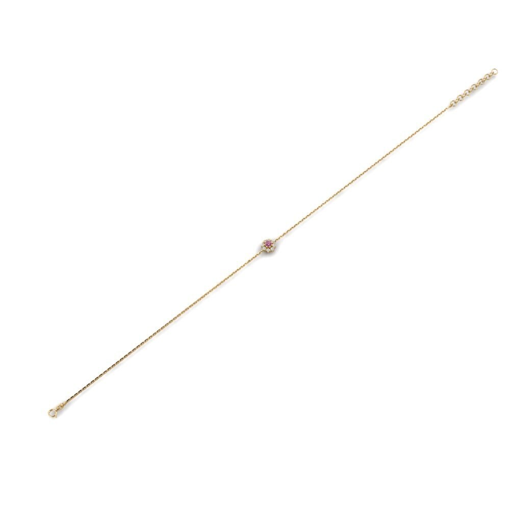 Granate Rhodolite Pulsera de Mujer Bukid