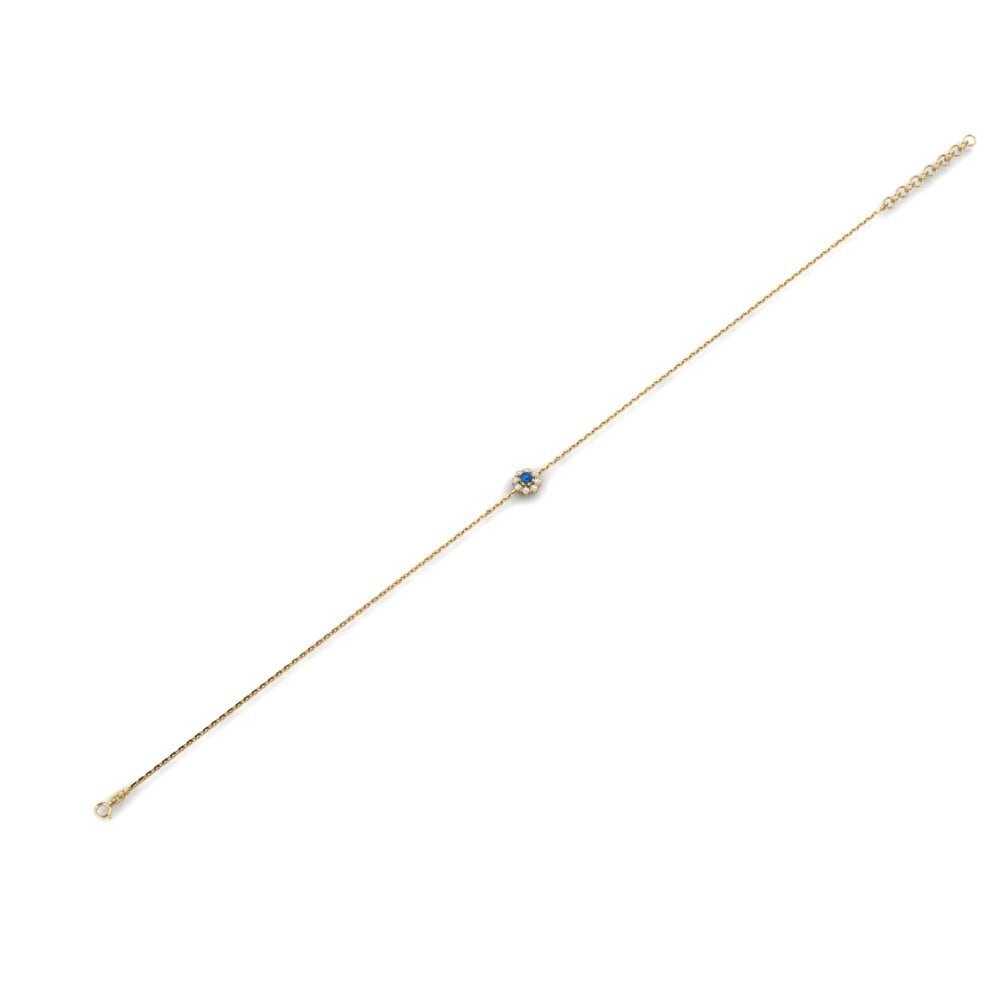 Circonita Azul Oscuro Pulsera de Mujer Bukid
