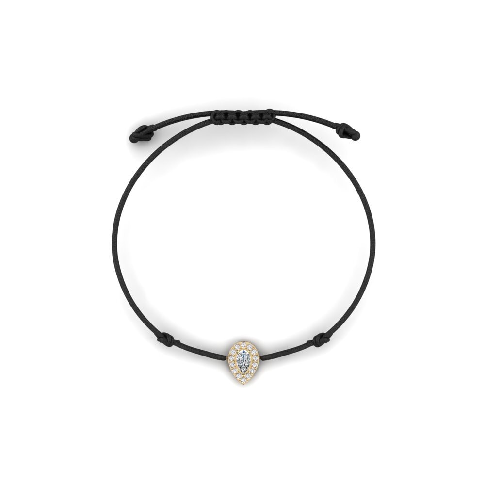 Zirconia Cord Bracelet Emosiya