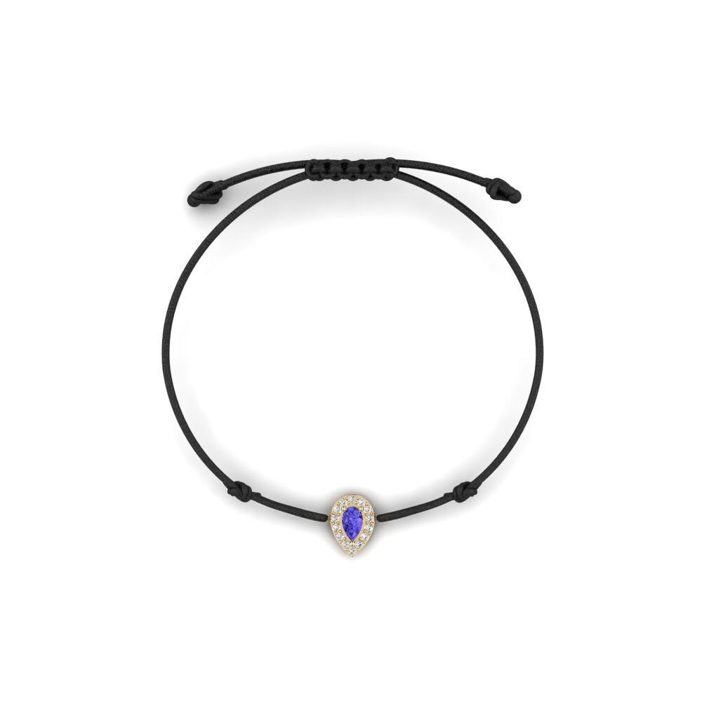 Tanzanite Cord Bracelet Emosiya
