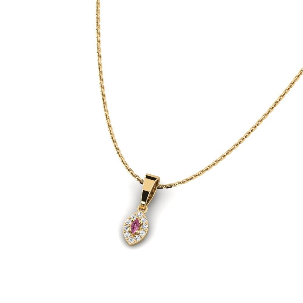 Granate Rhodolite Colgante de Mujer Farasin