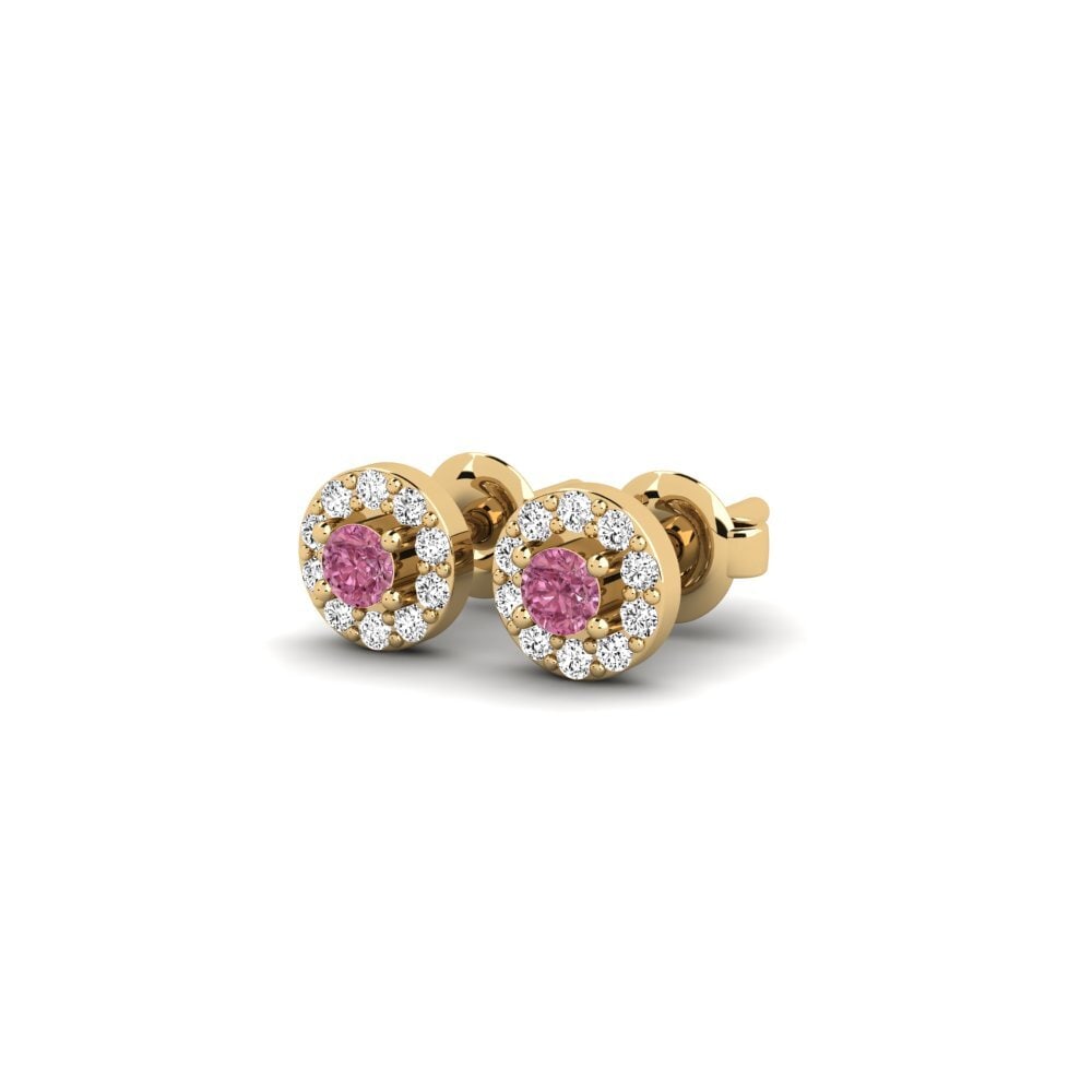 Rhodolite Garnet Women's Earring Gitago