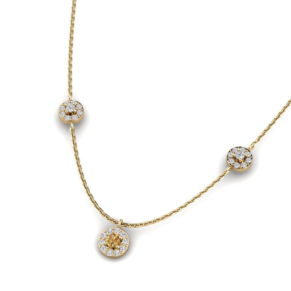 Brown Diamond Women's Necklace Heuvel