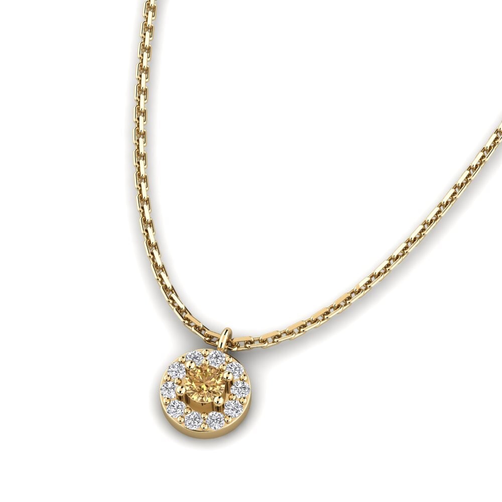 Brown Diamond Women's Pendant Hisians