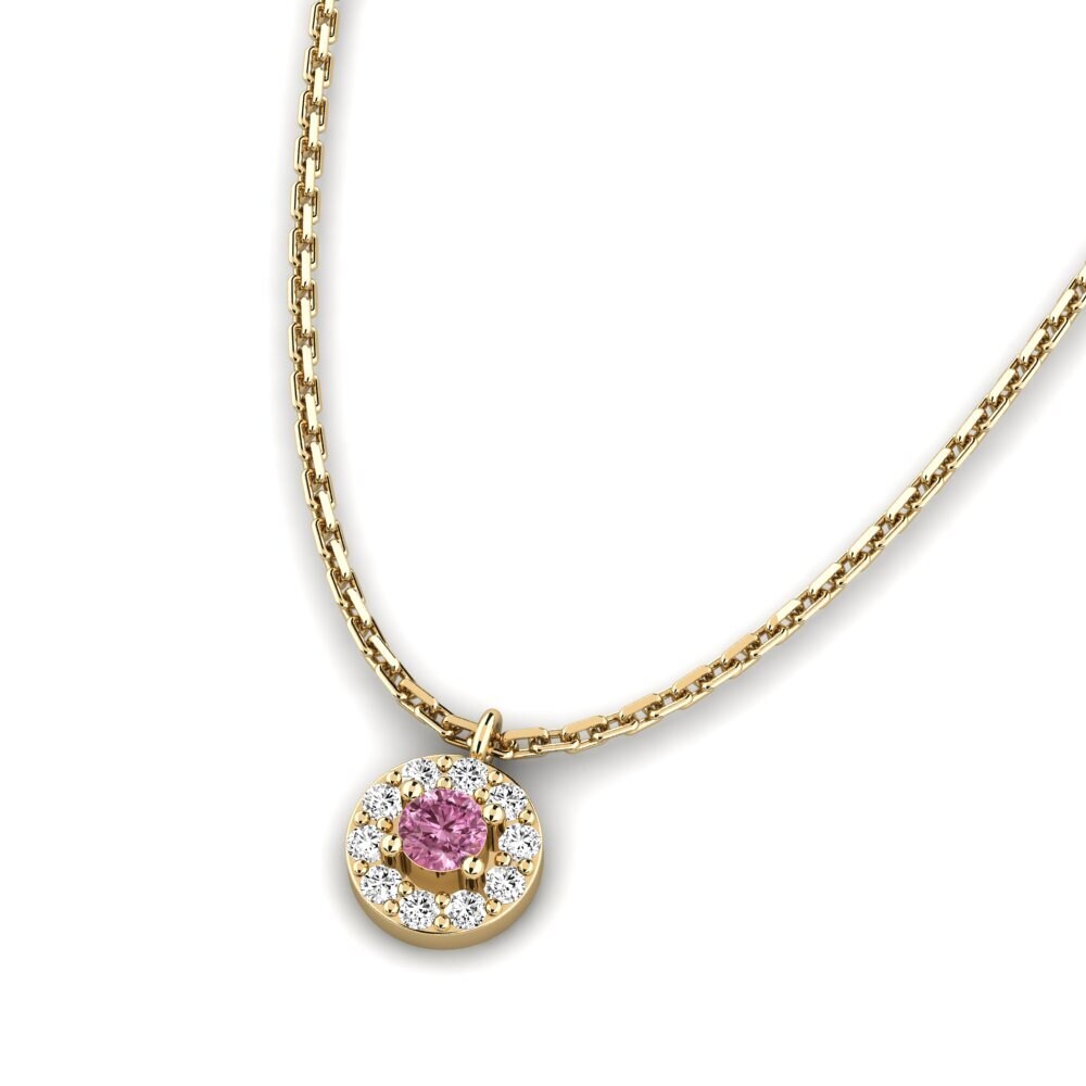 Granate Rhodolite Colgante de Mujer Hisians
