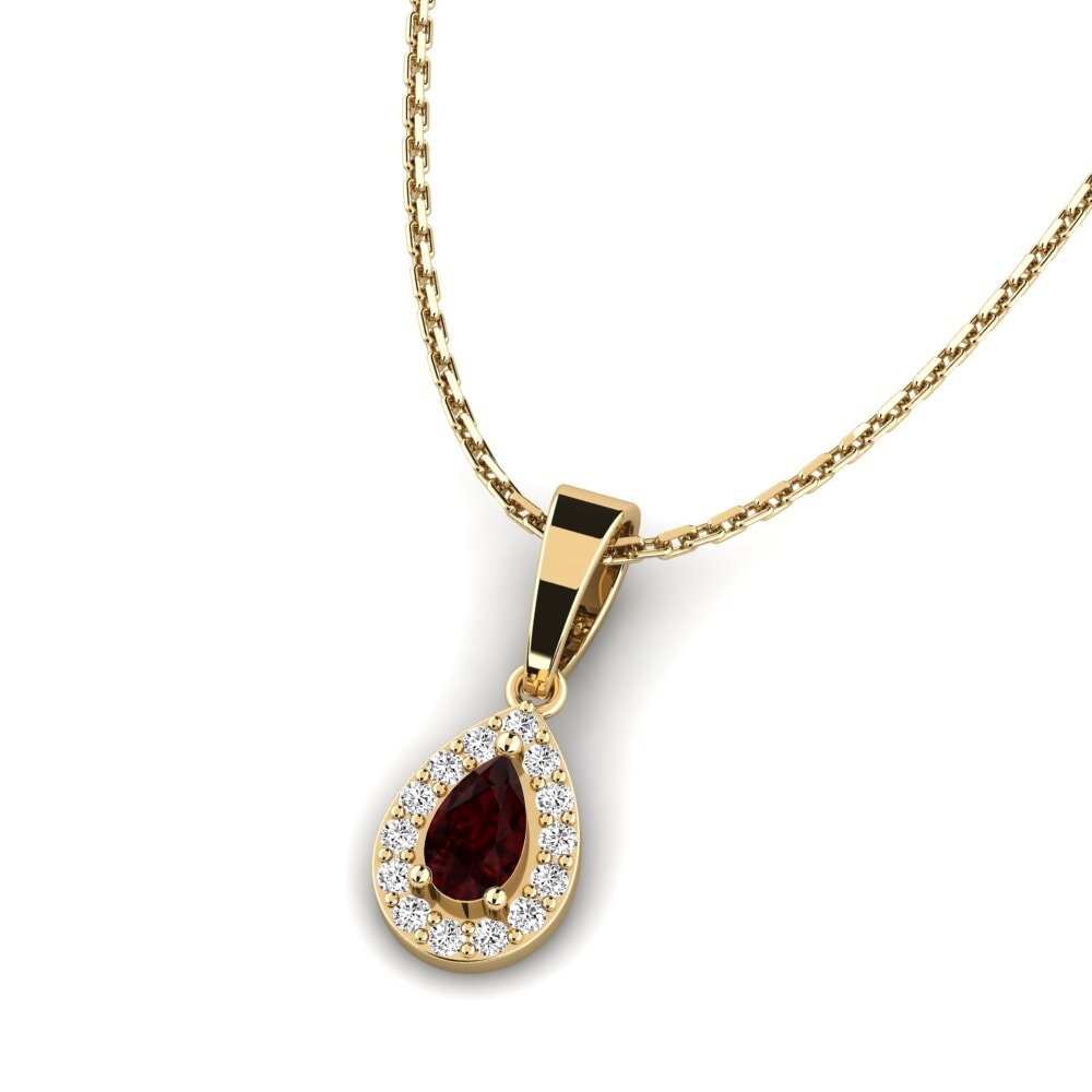 Garnet Women's Pendant Huna