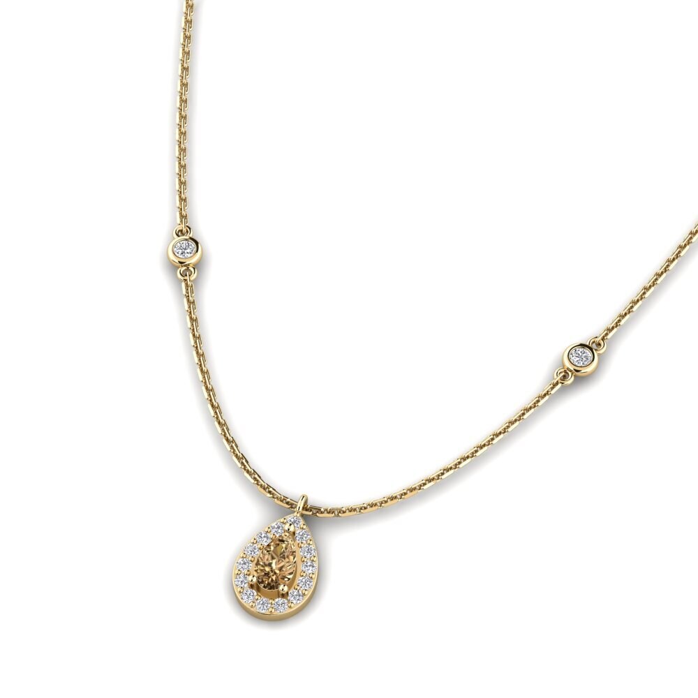 Brown Diamond Women's Necklace Imolara