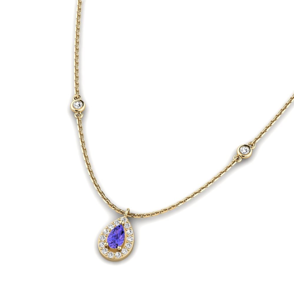 Tanzanite Women's Necklace Imolara