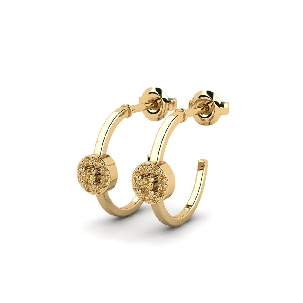 Brown Diamond Women's Earring Jasirin