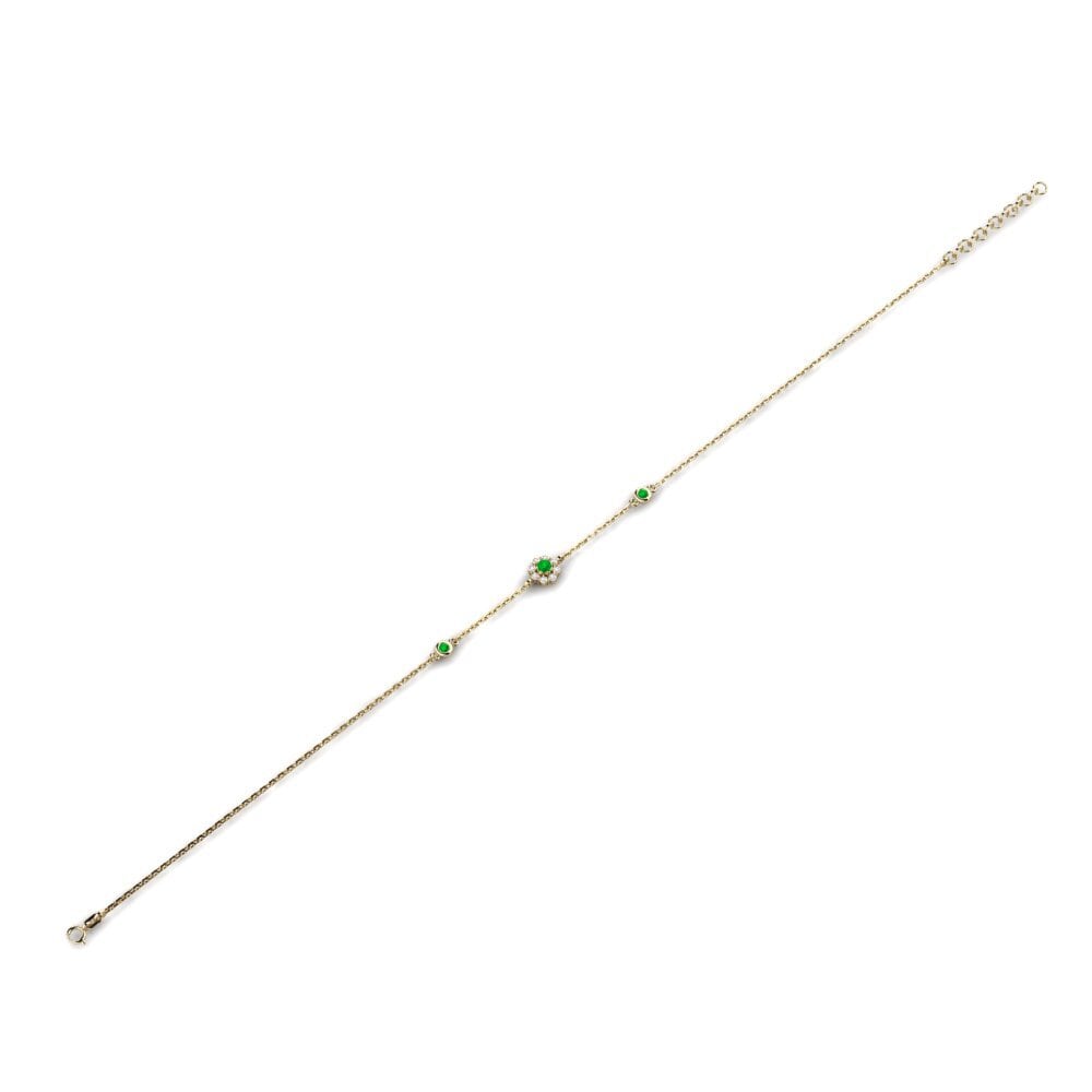 Esmeralda Pulsera de Mujer Kanda