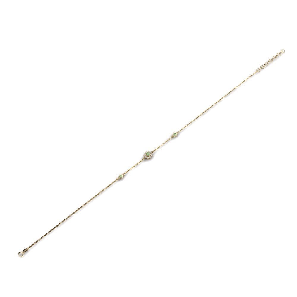 Diamante Verde Pulsera de Mujer Kanda