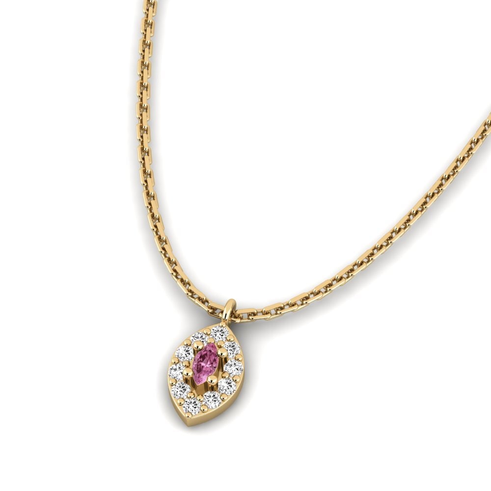 Granate Rhodolite Colgante de Mujer Kansla